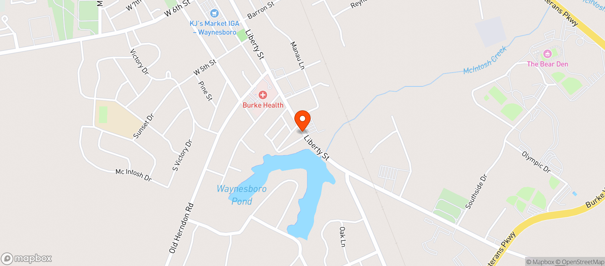 Map showing El Cheapo