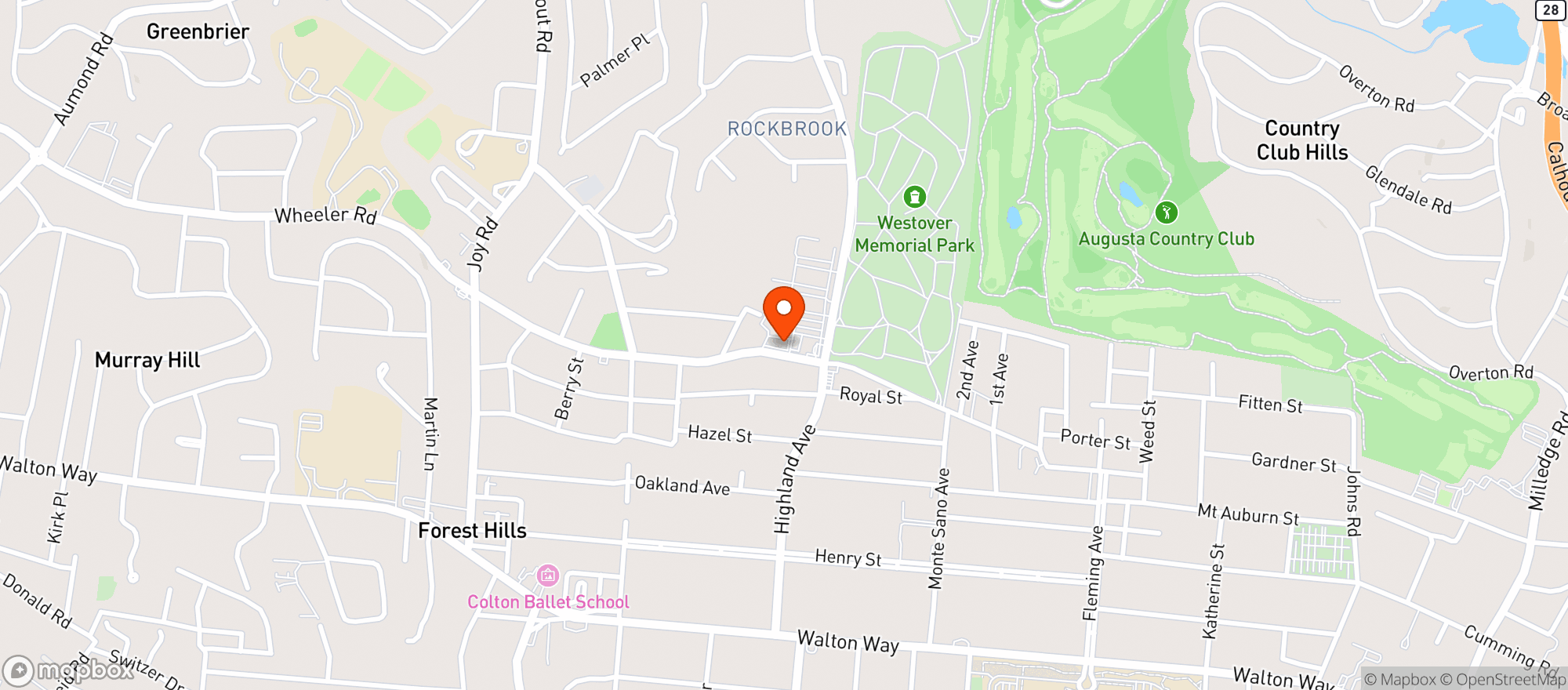 Map showing WHITE HORSE INC