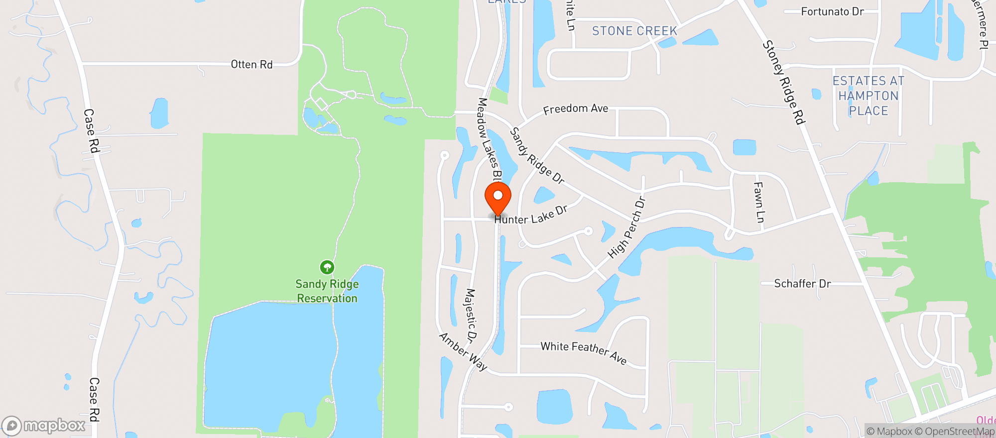 Map showing Bistro 83