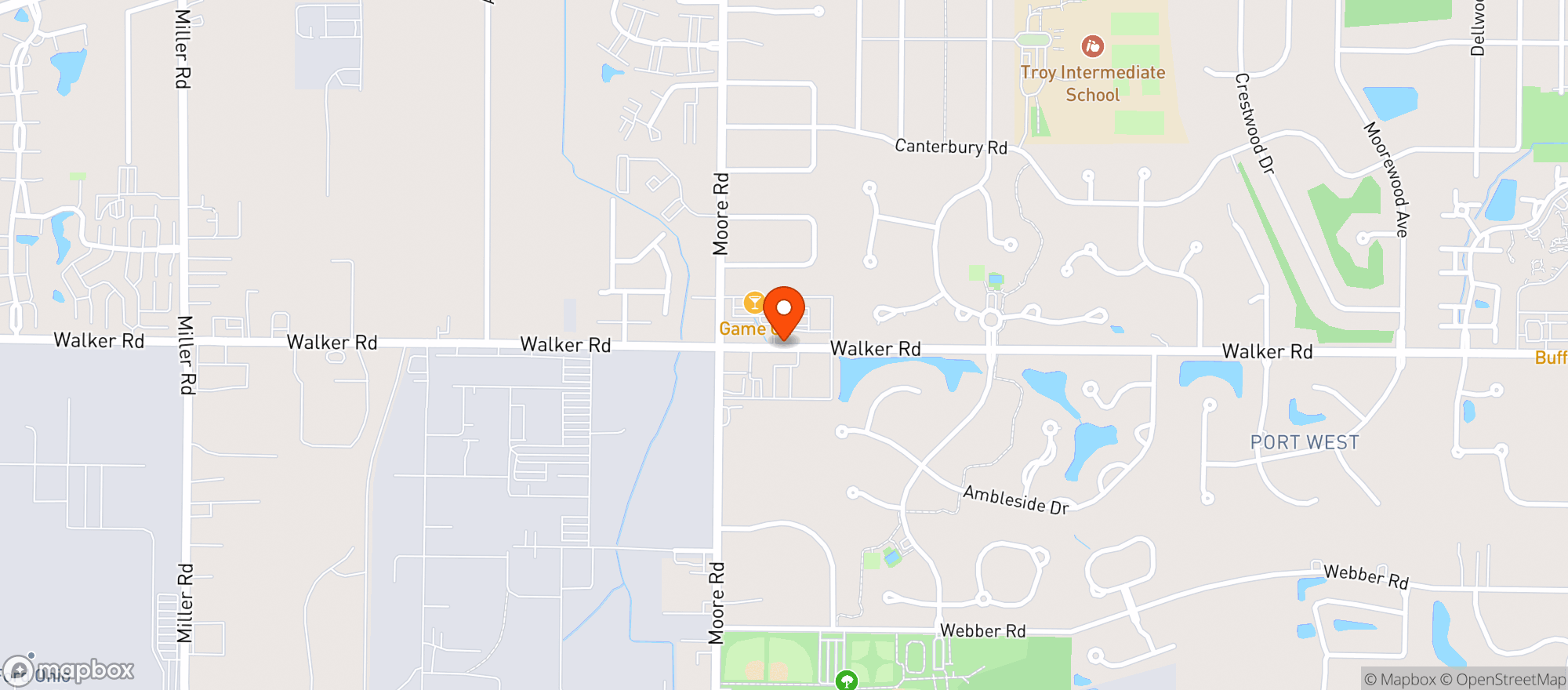 Map showing Discount Drug Mart