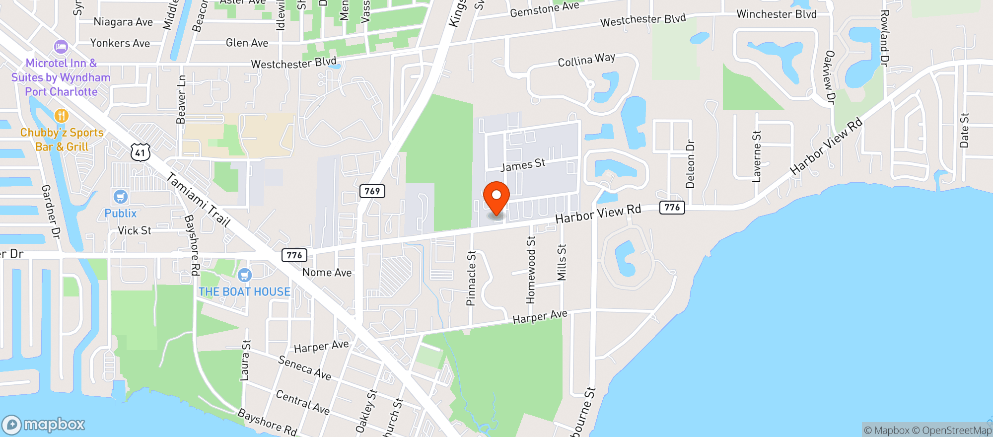 Map showing Circle K #2707431