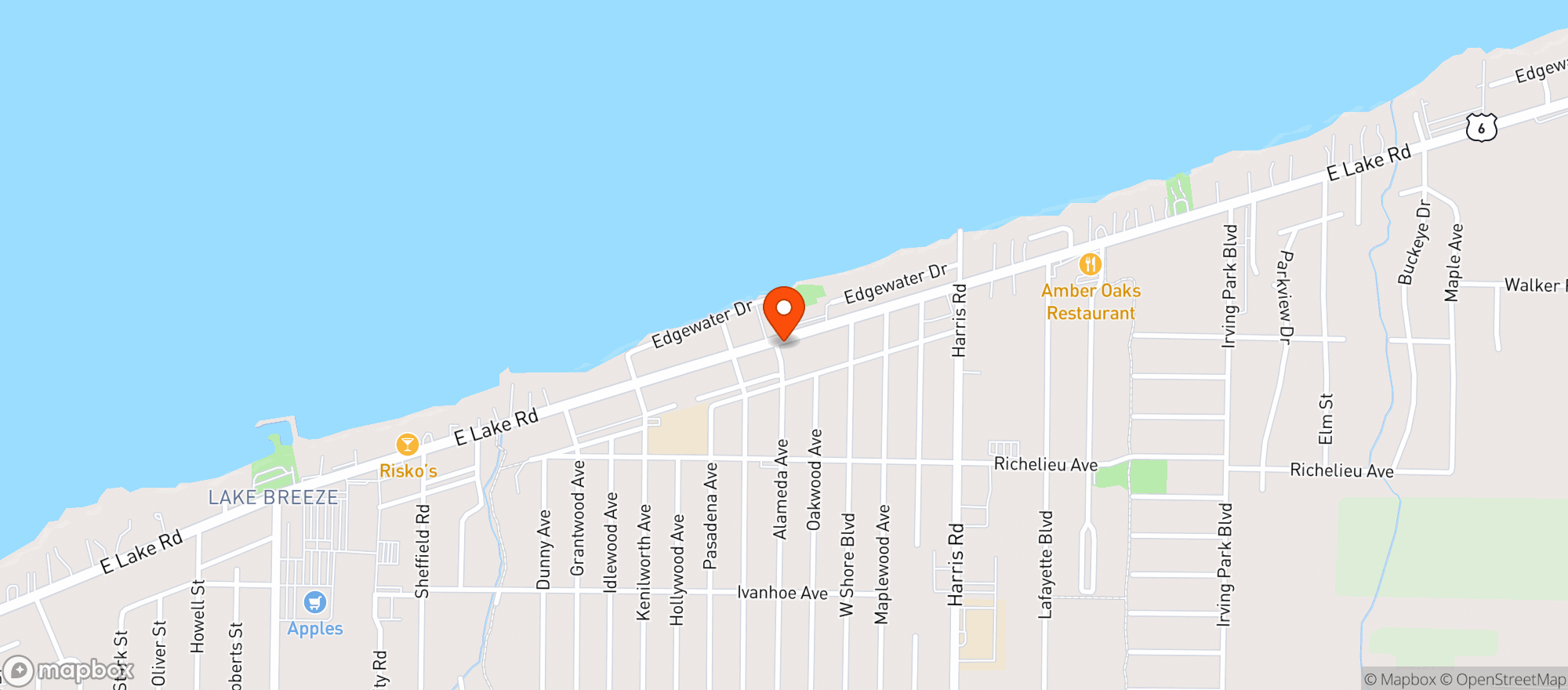 Map showing Docks Tavern