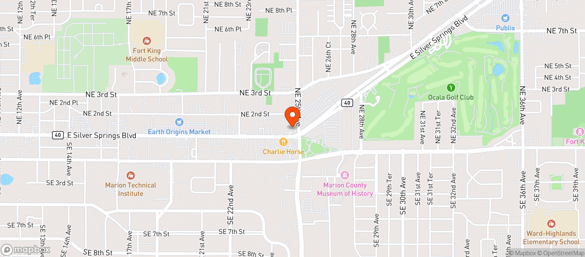 Map showing Cvs Pharmacy