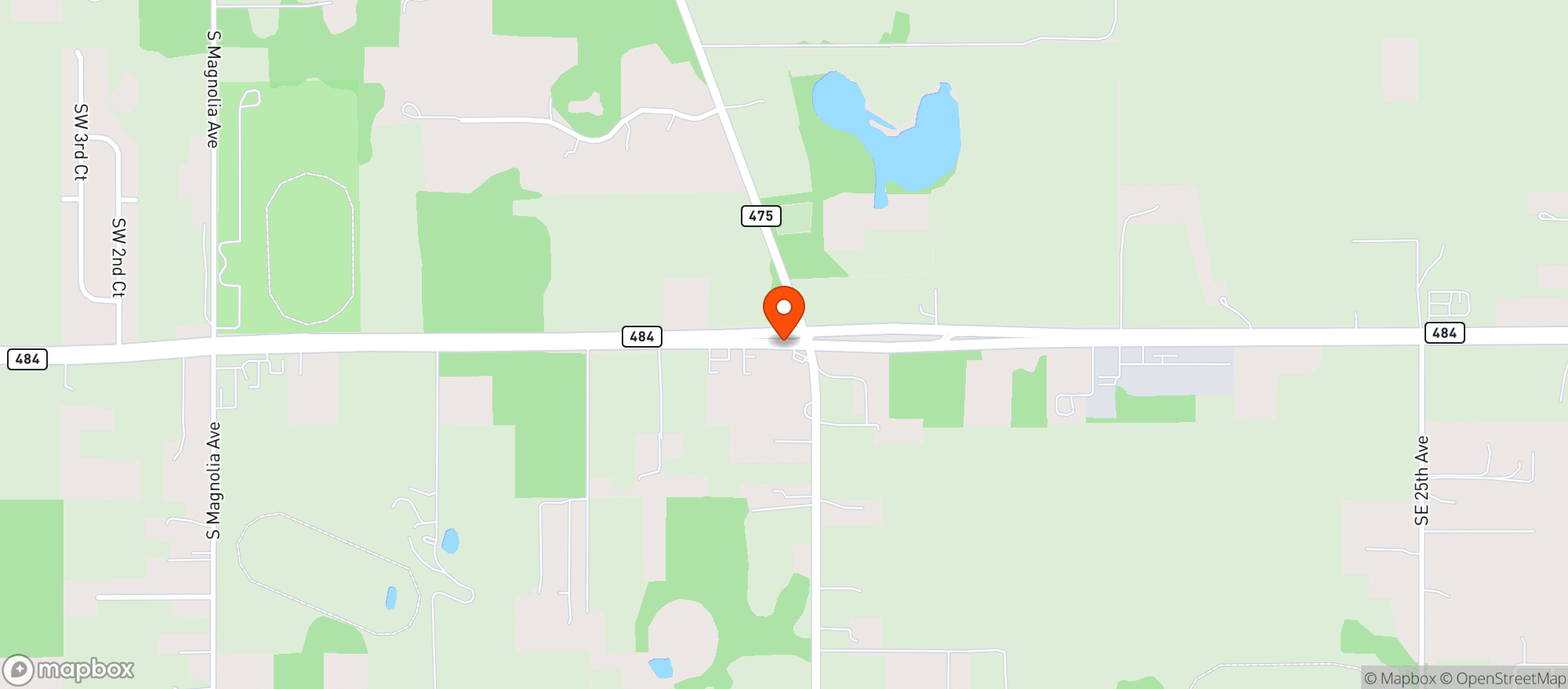 Map showing 484 Liquors