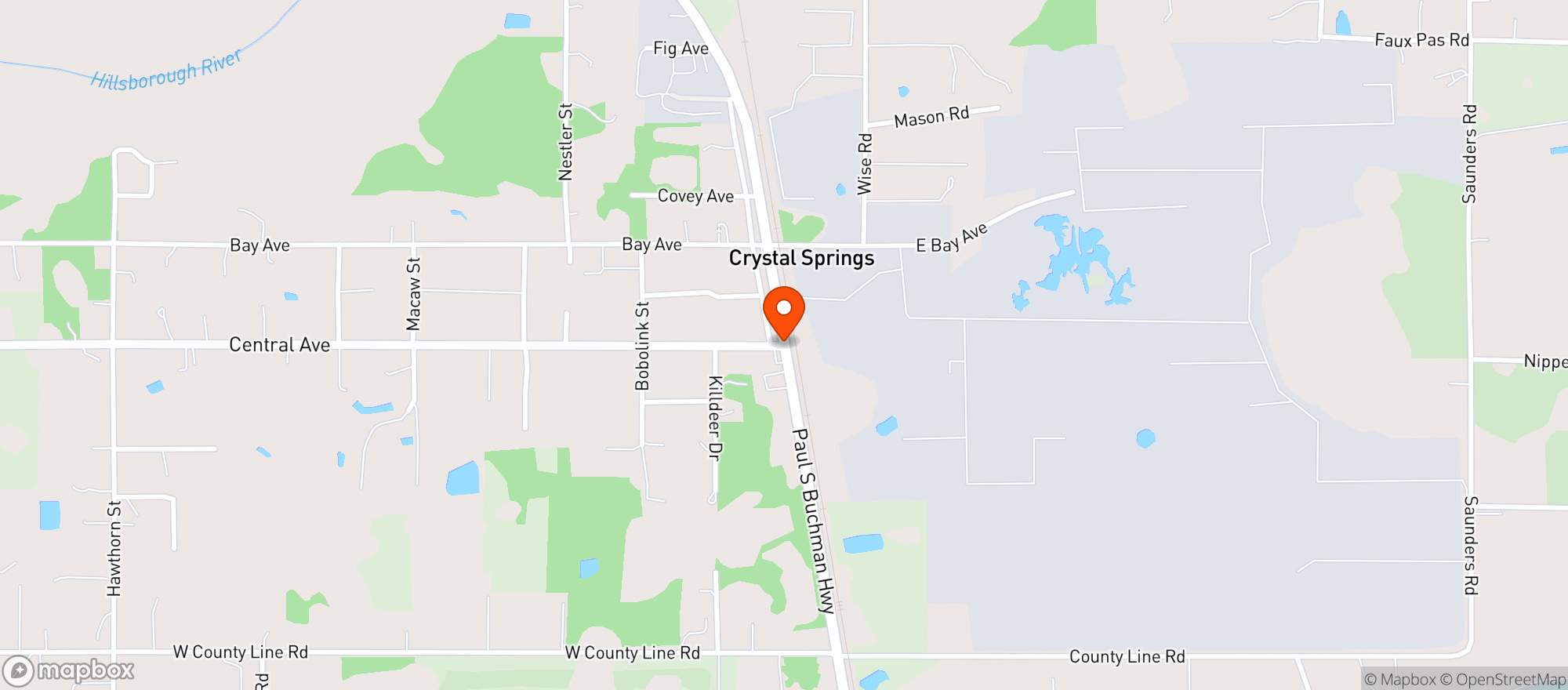 Map showing Circle K 2707153