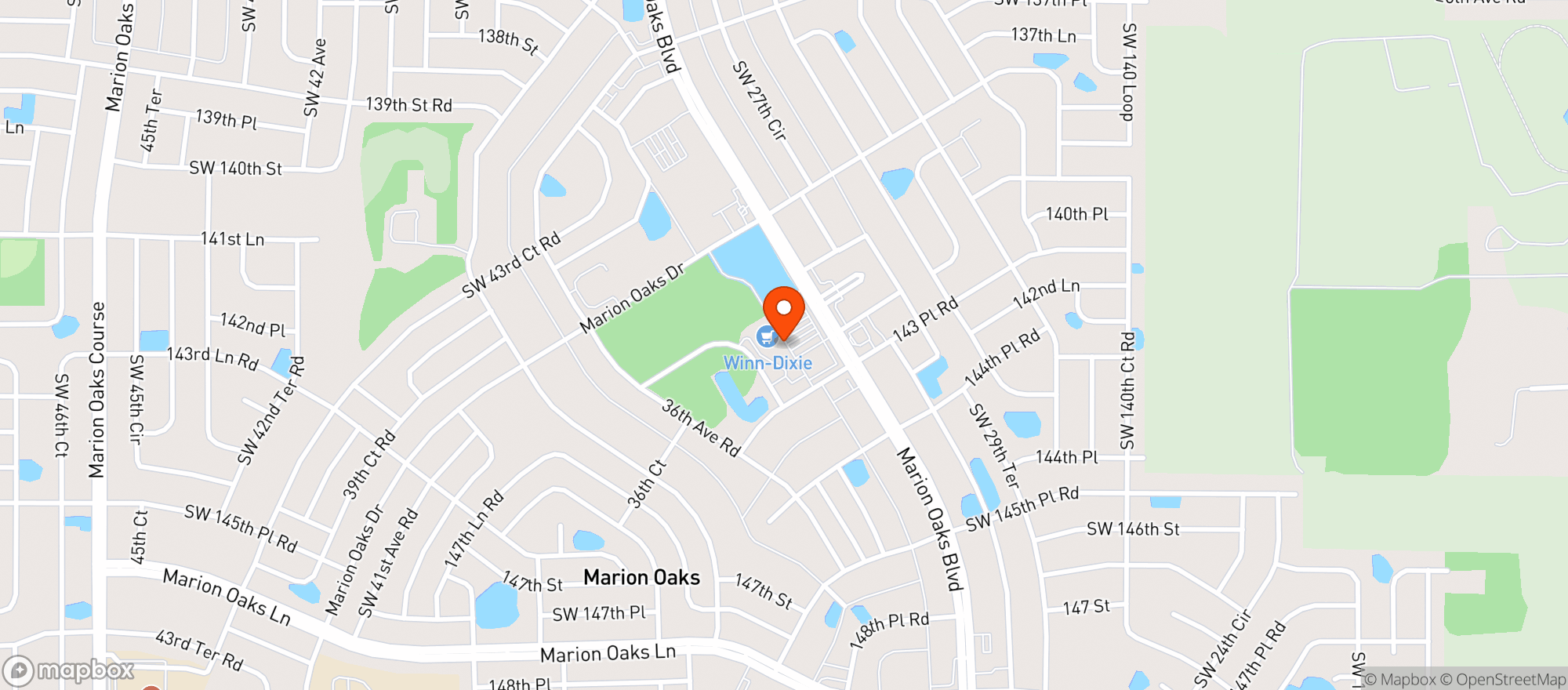 Map showing TERRACE LIQUORS