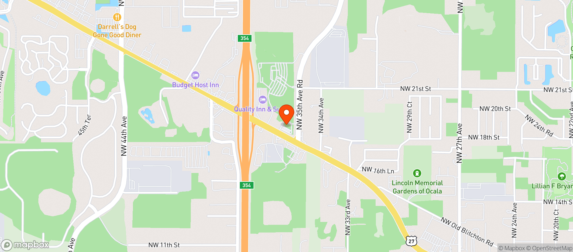 Map showing Circle K 2706619