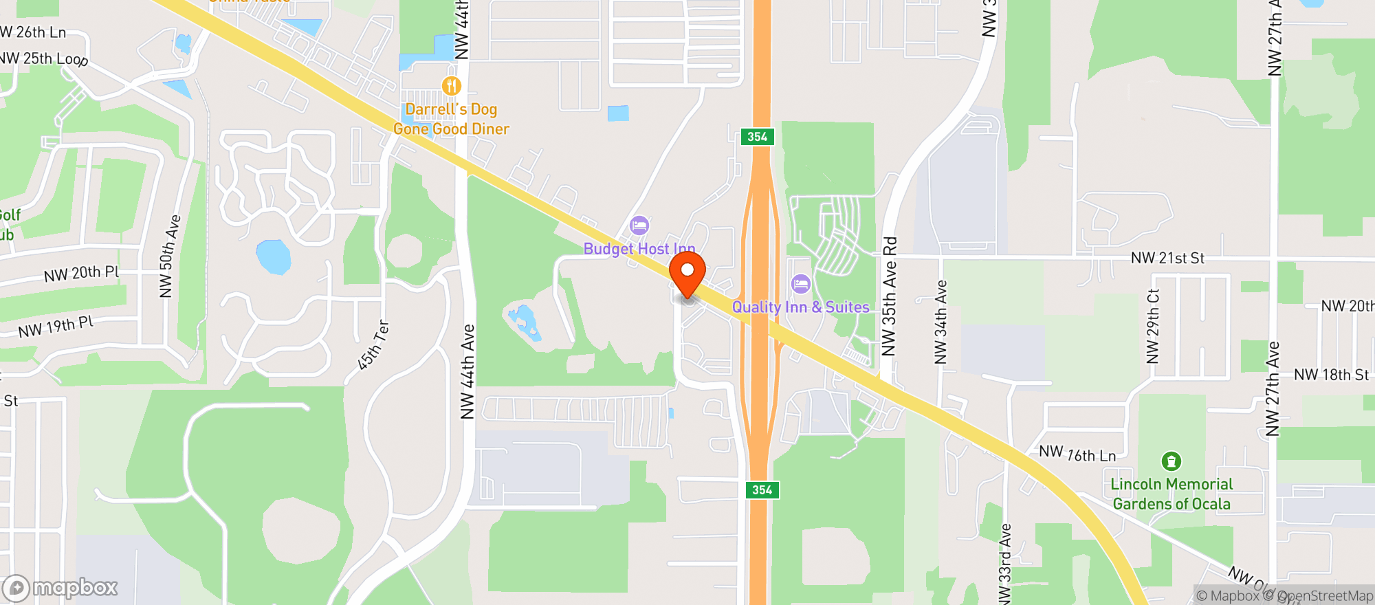 Map showing SUNRISE FOODMART #1