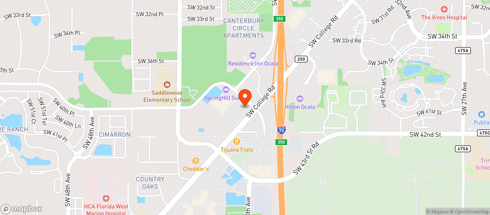 Map showing Circle K 2726524