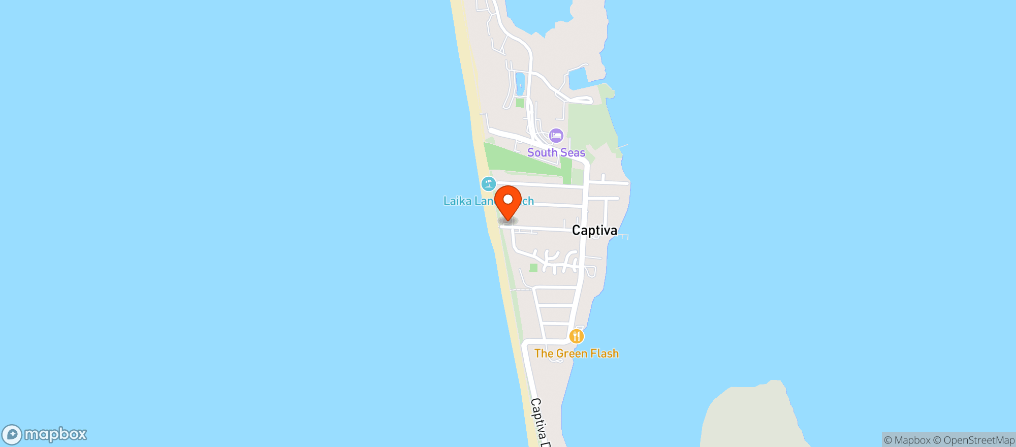 Map showing Mucky Duck