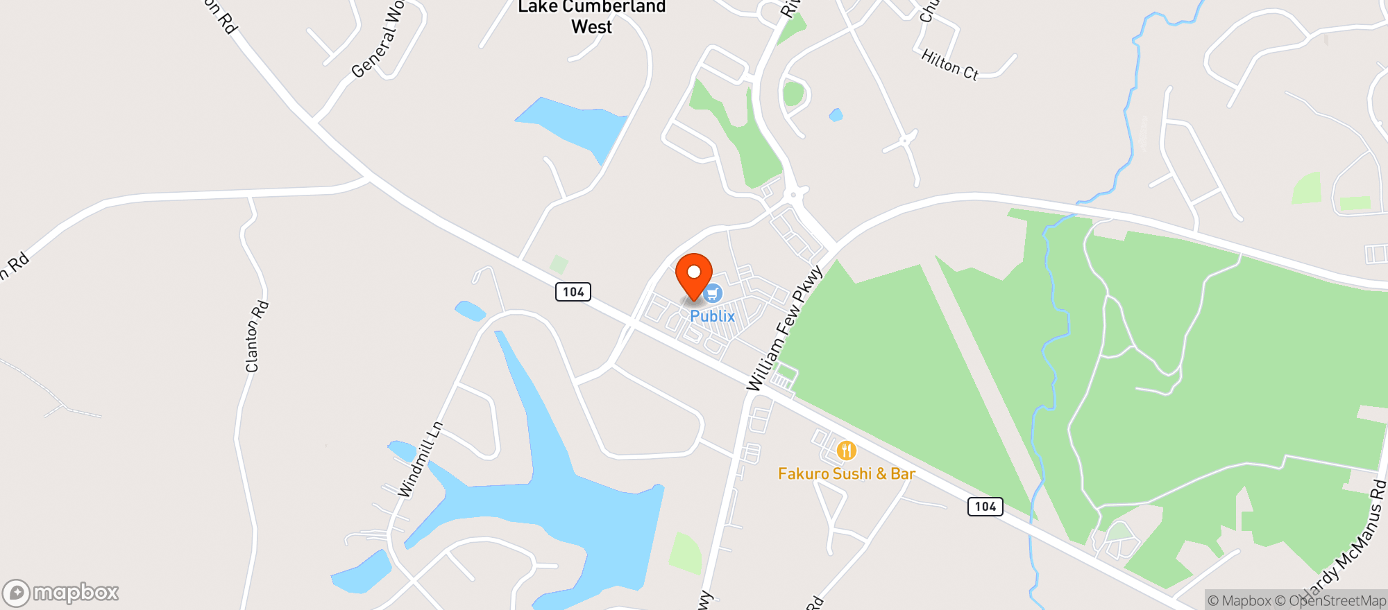 Map showing Ltc Straight Forward (c)
