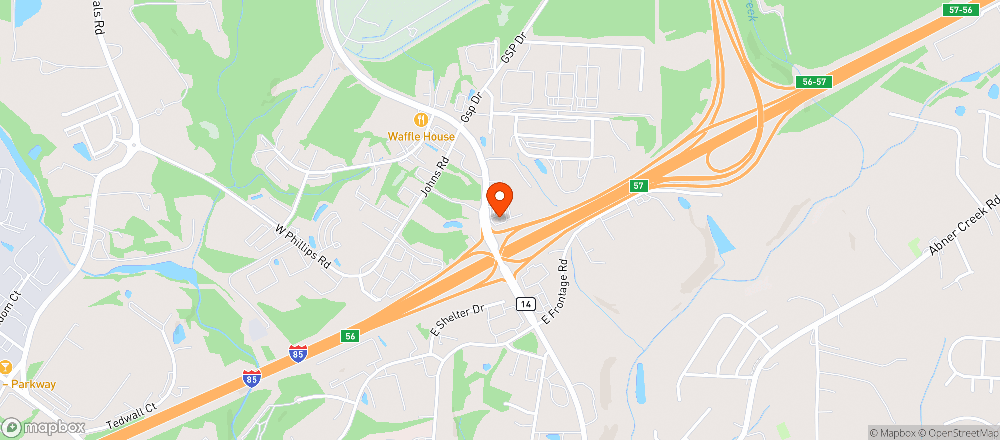 Map showing Spinx #121 (Gvl)