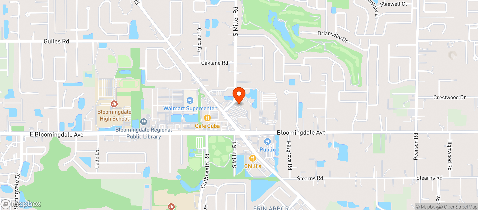 Map showing (c)albertson S #4436
