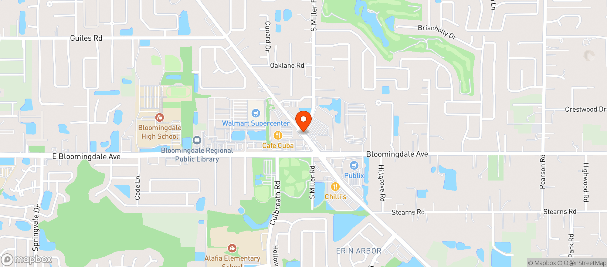 Map showing Sprouts Farmers Market