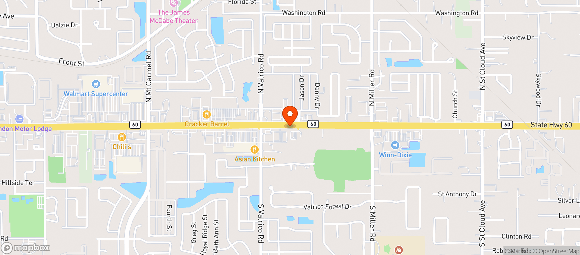 Map showing Cvs Pharmacy