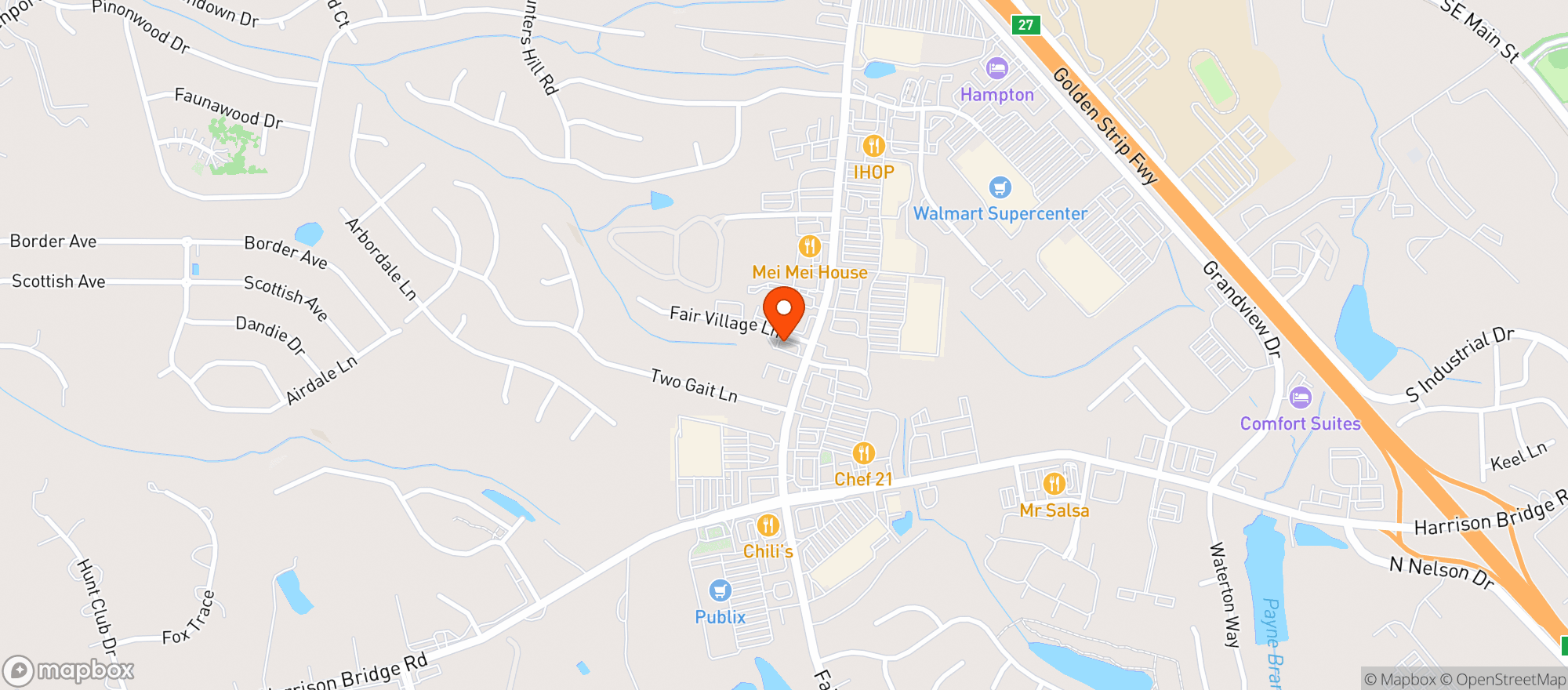 Map showing Vapetopia Mod & Bottle