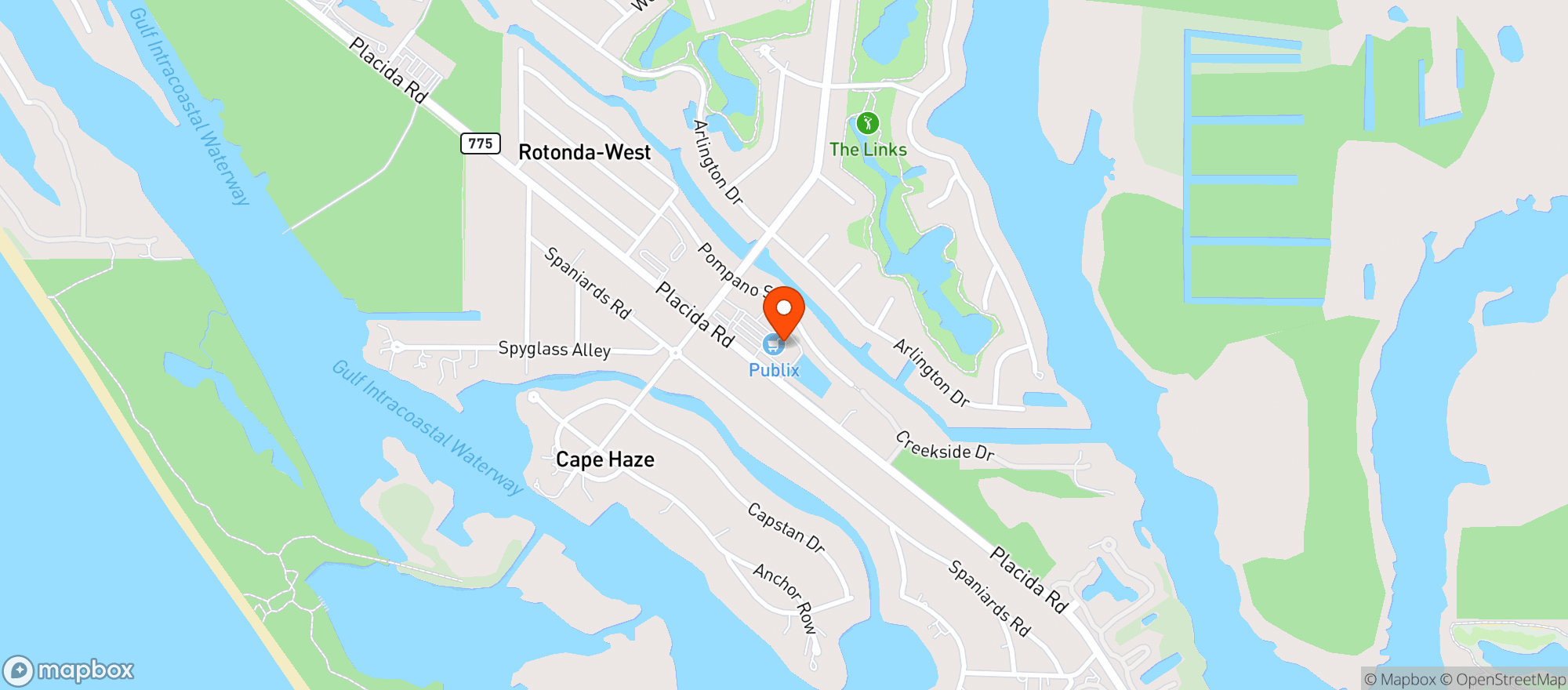 Map showing Bnt Liquors Of Cape Haze
