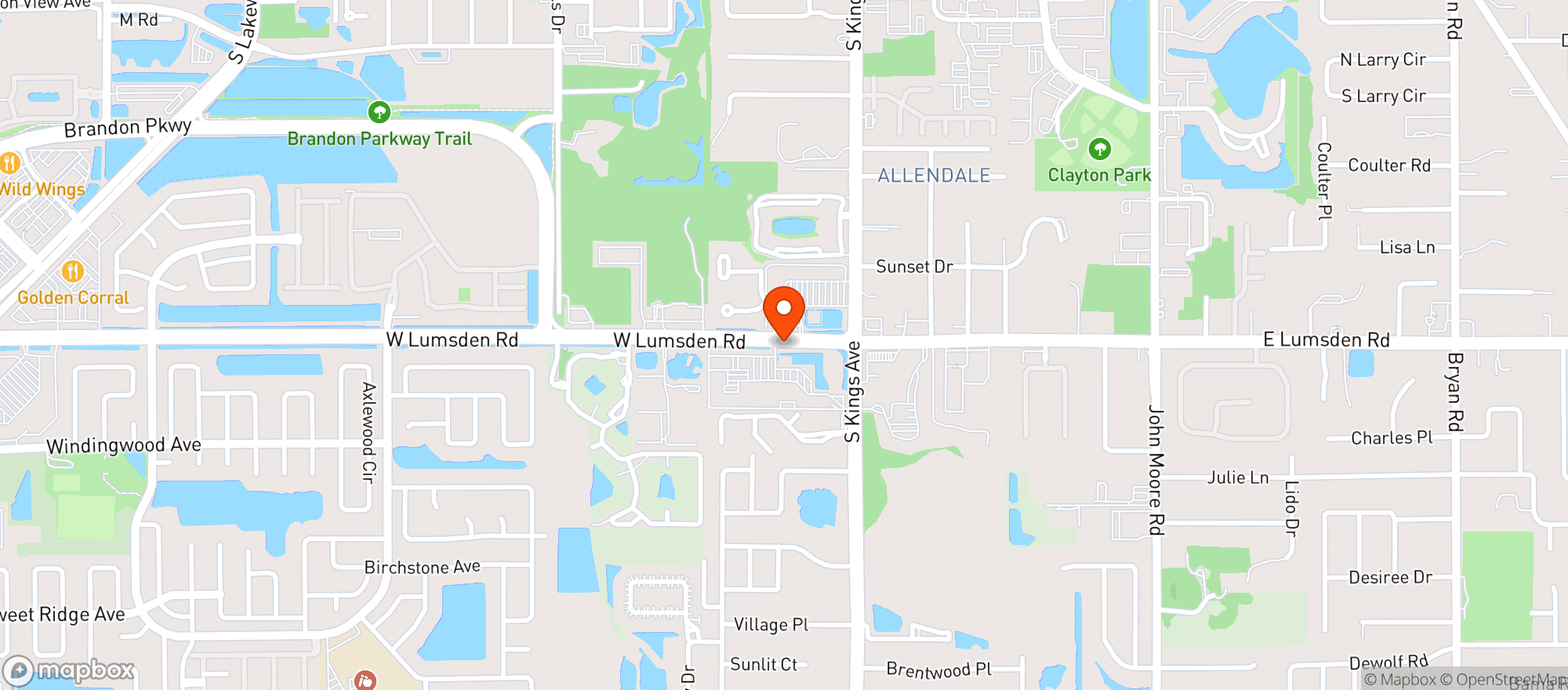Map showing Dukes Brewhouse