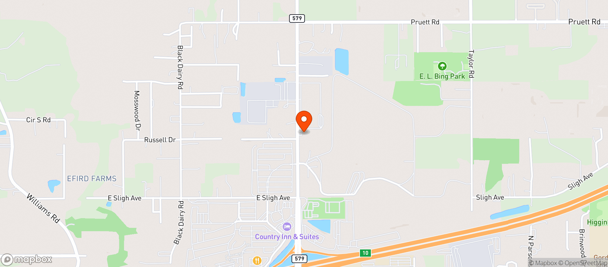 Map showing Super Stop