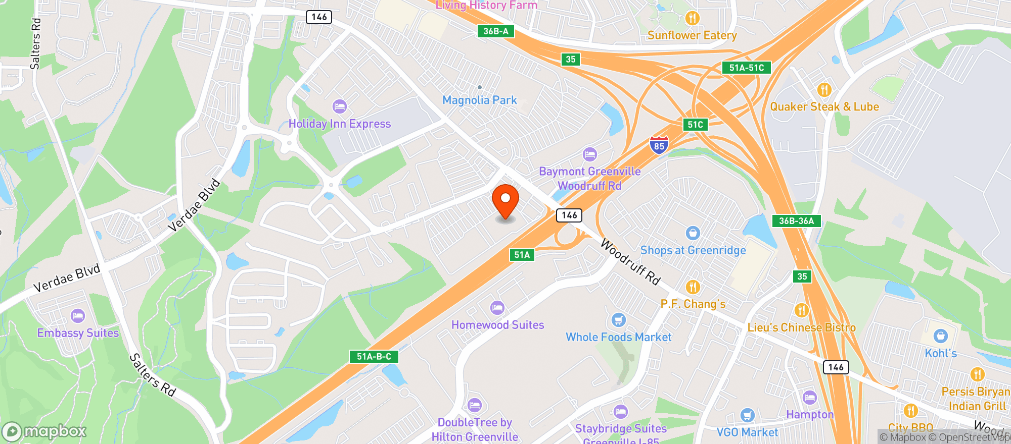 Map showing Trader Joes #751