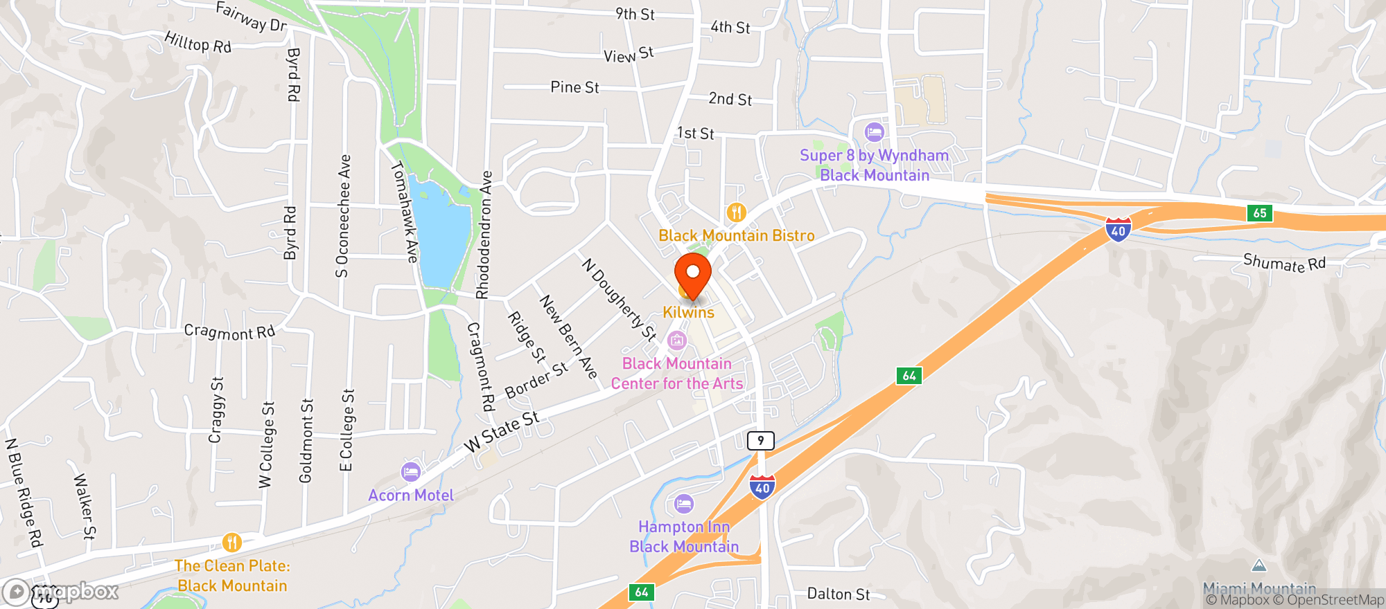 Map showing Station