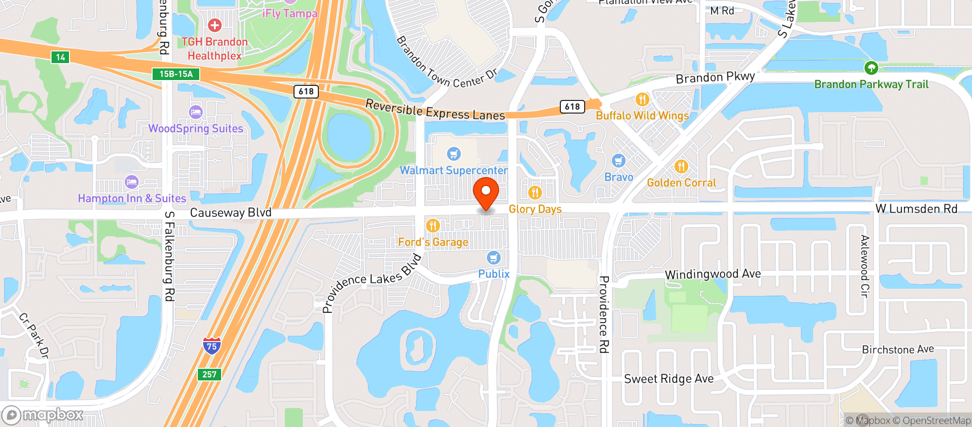 Map showing Total Wine & More