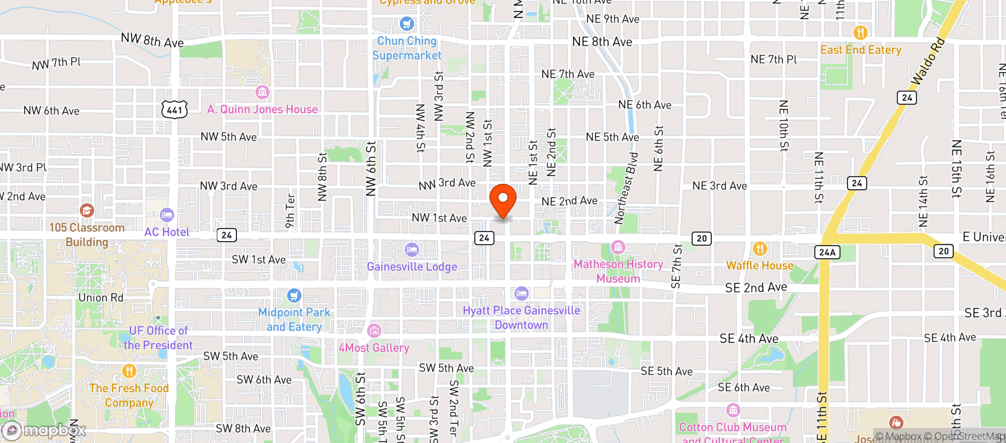 Map showing Top