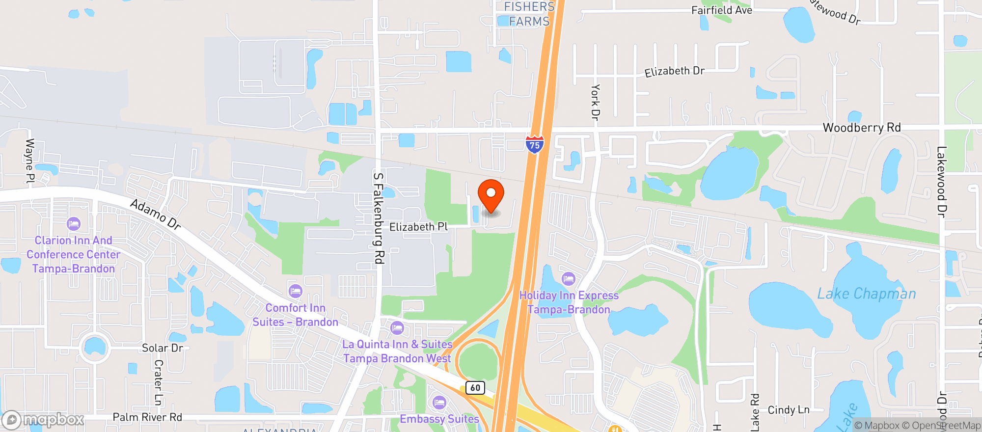 Map showing Ice Sports Forum