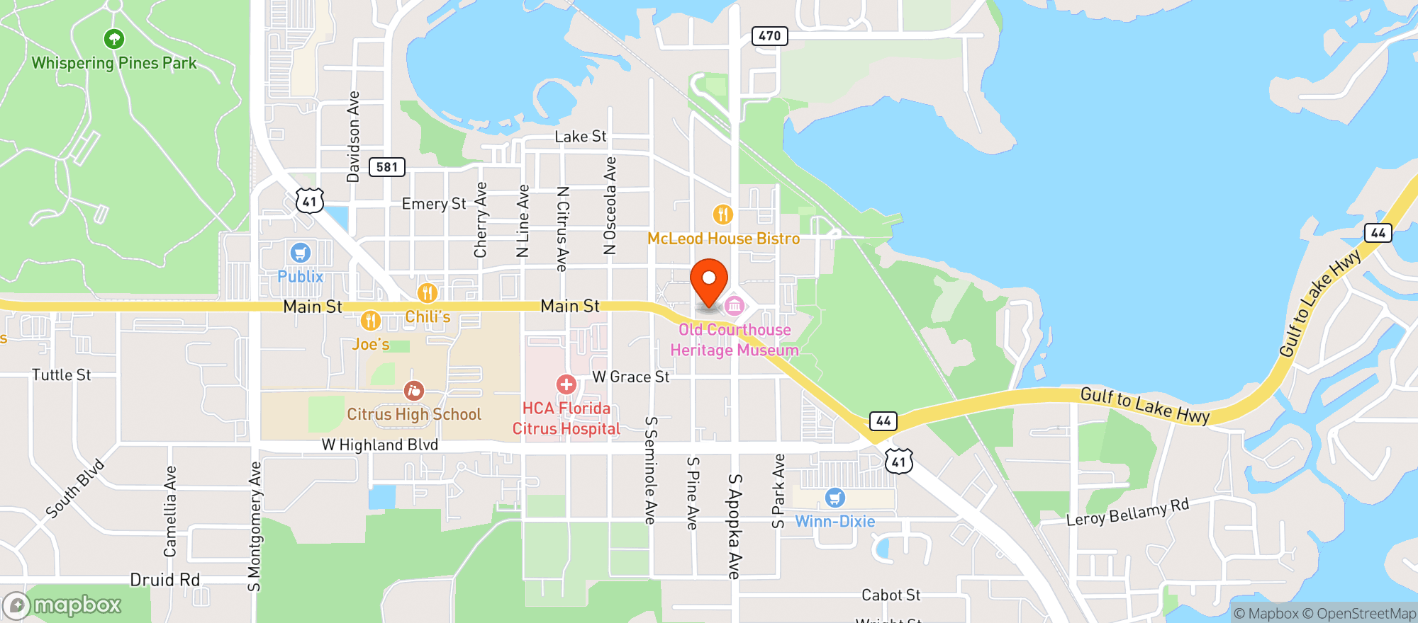 Map showing Twysted Vyne