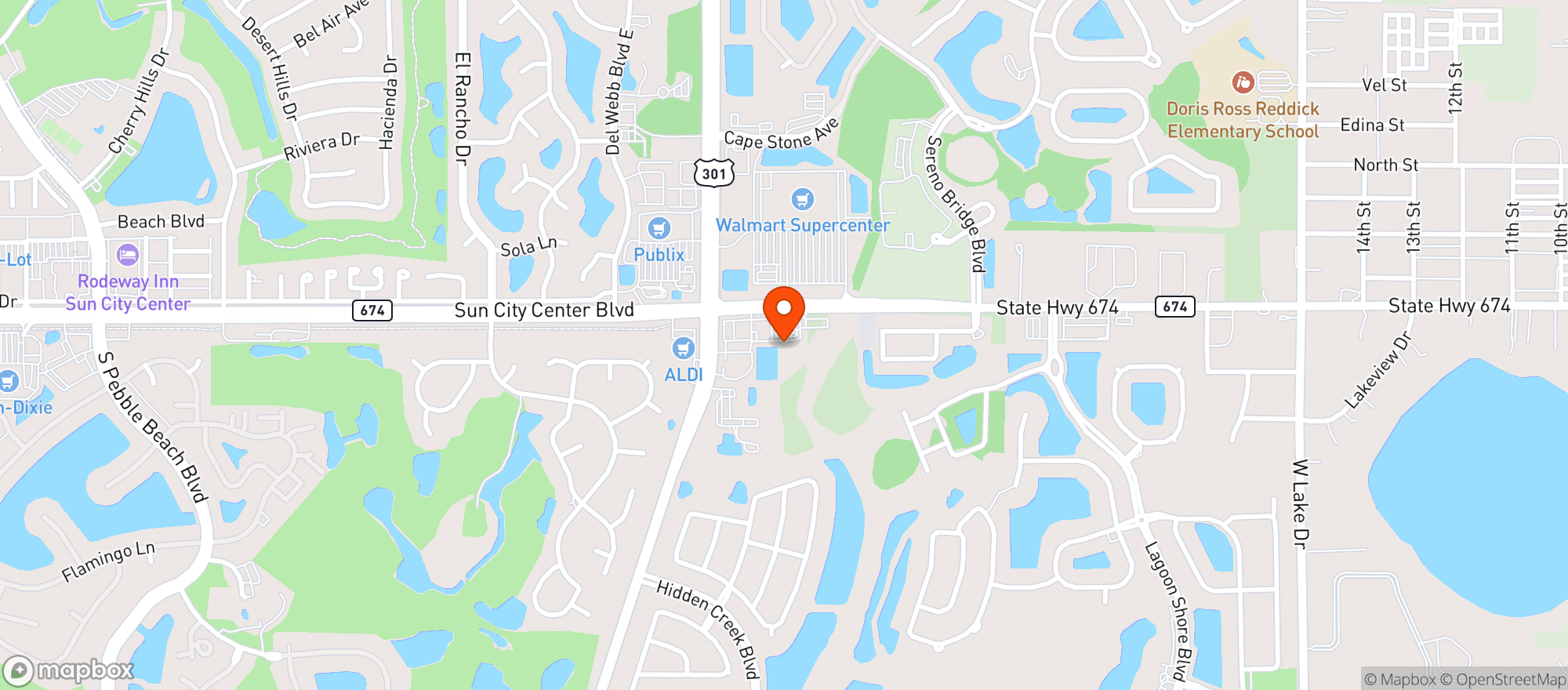 Map showing Wawa Food Market