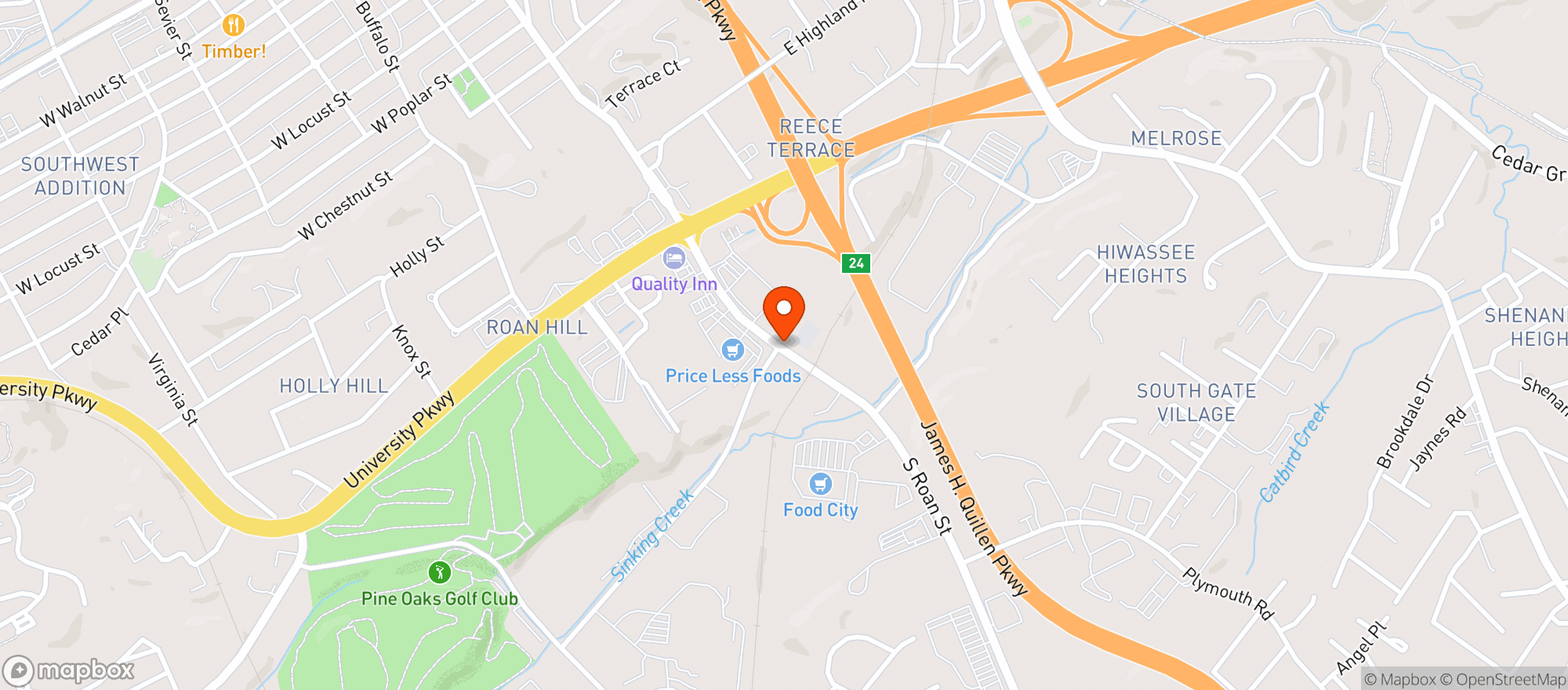 Map showing Gnc