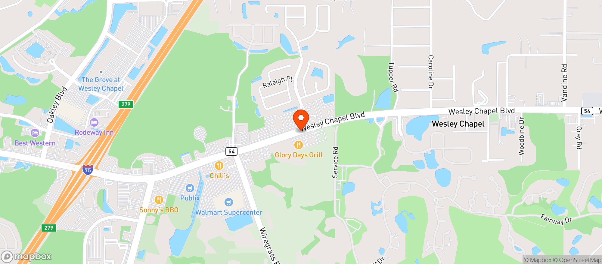 Map showing HILLTOP LIQUOR