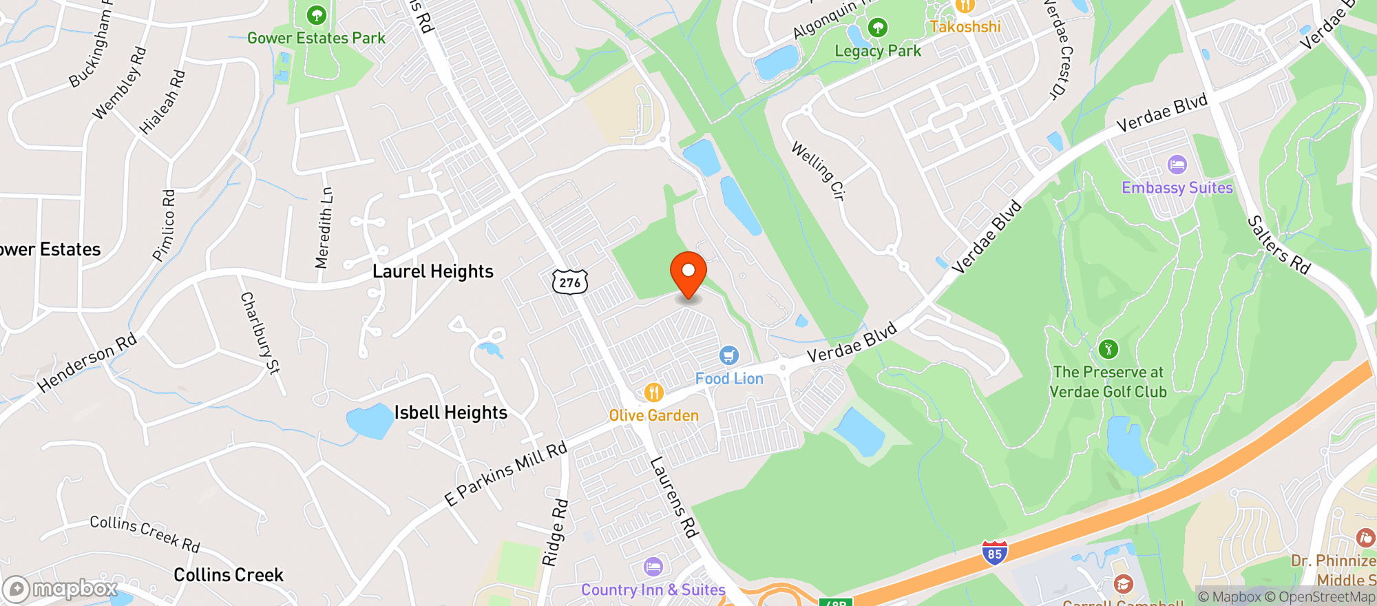 Map showing Gnc - 6594 - Verdae Village