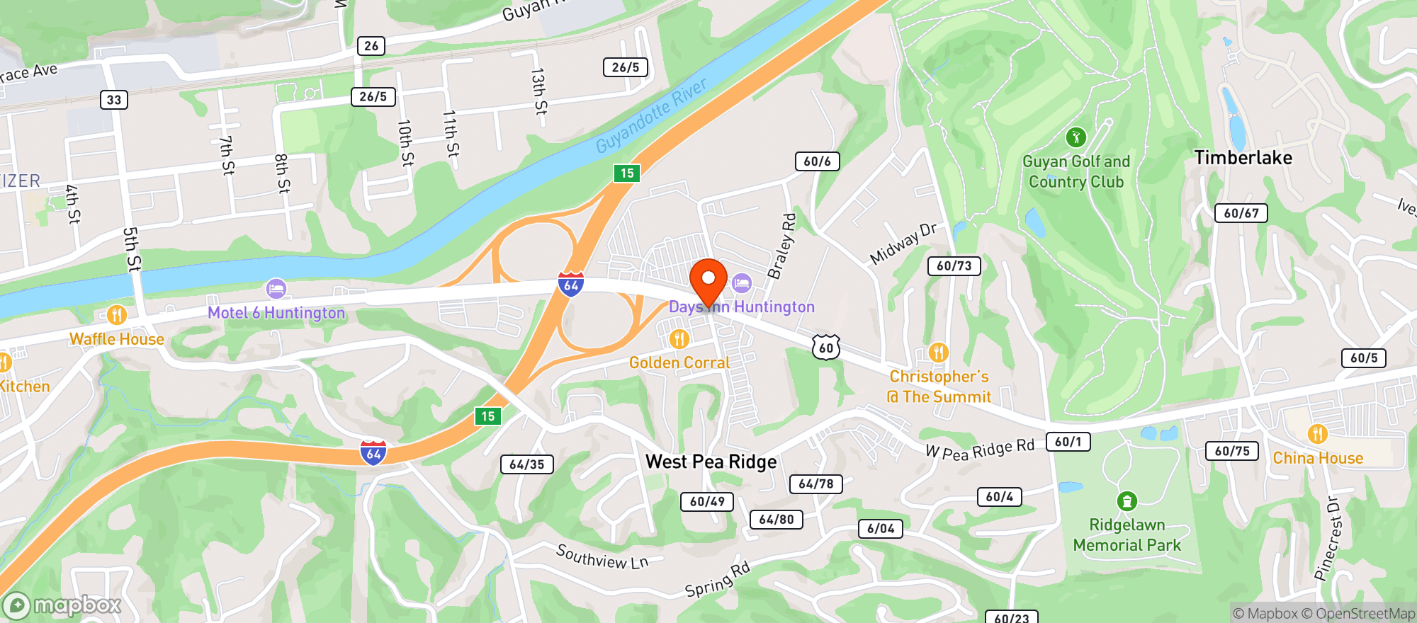 Map showing Cvs Pharmacy #3480