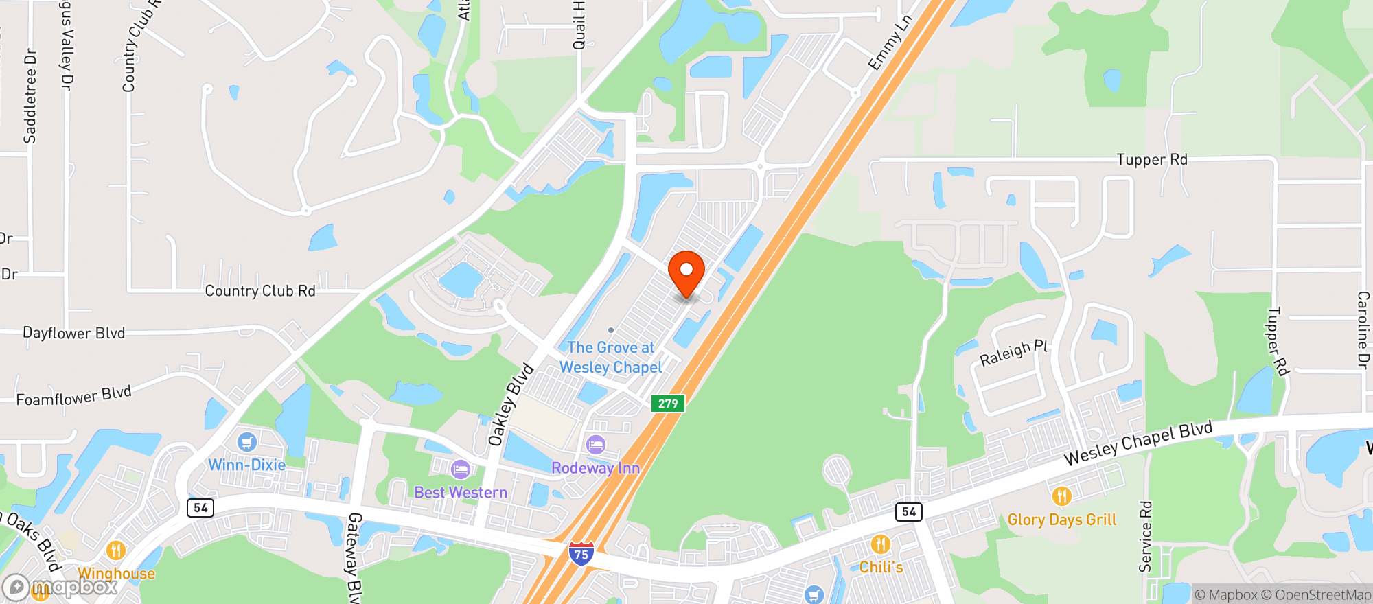 Map showing Gnc