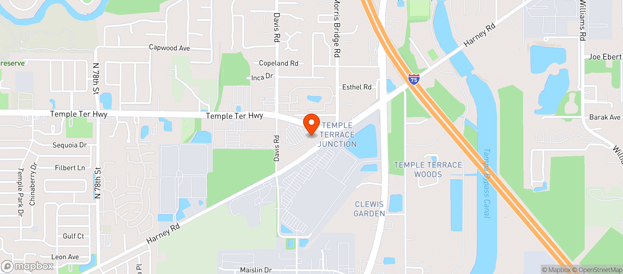 Map showing Winn Dixie Liquor 2424