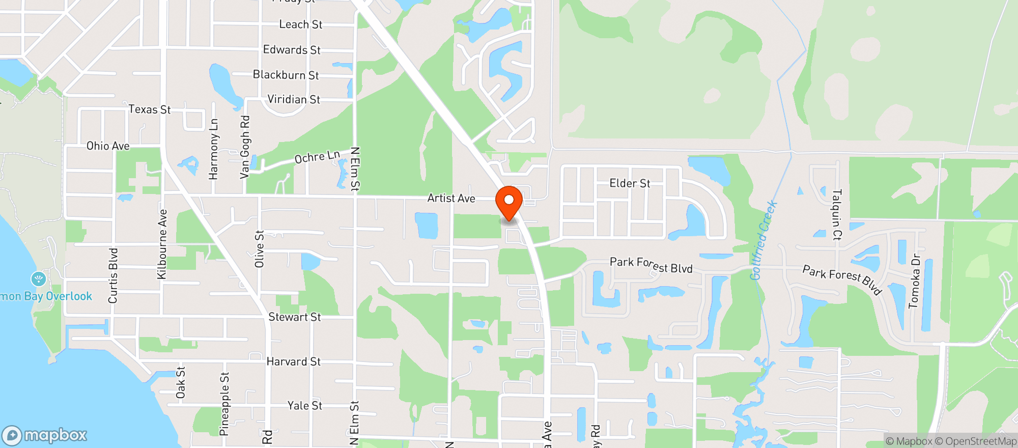 Map showing Discount Beer & Smokes
