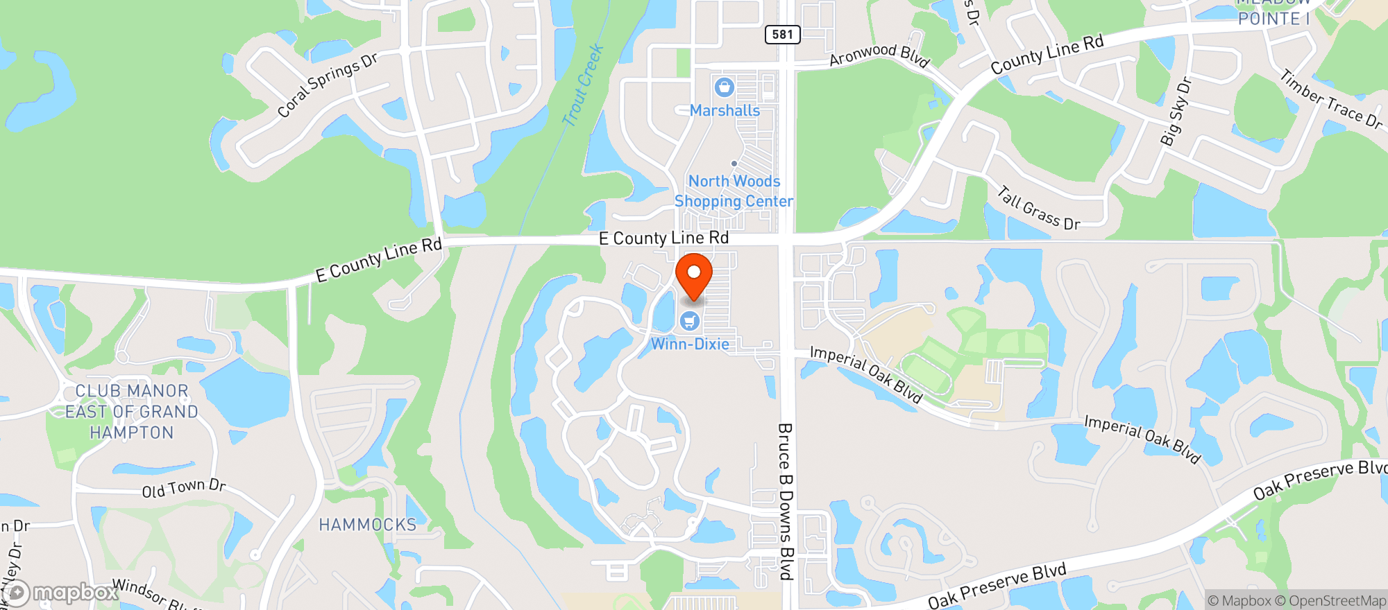 Map showing Gnc
