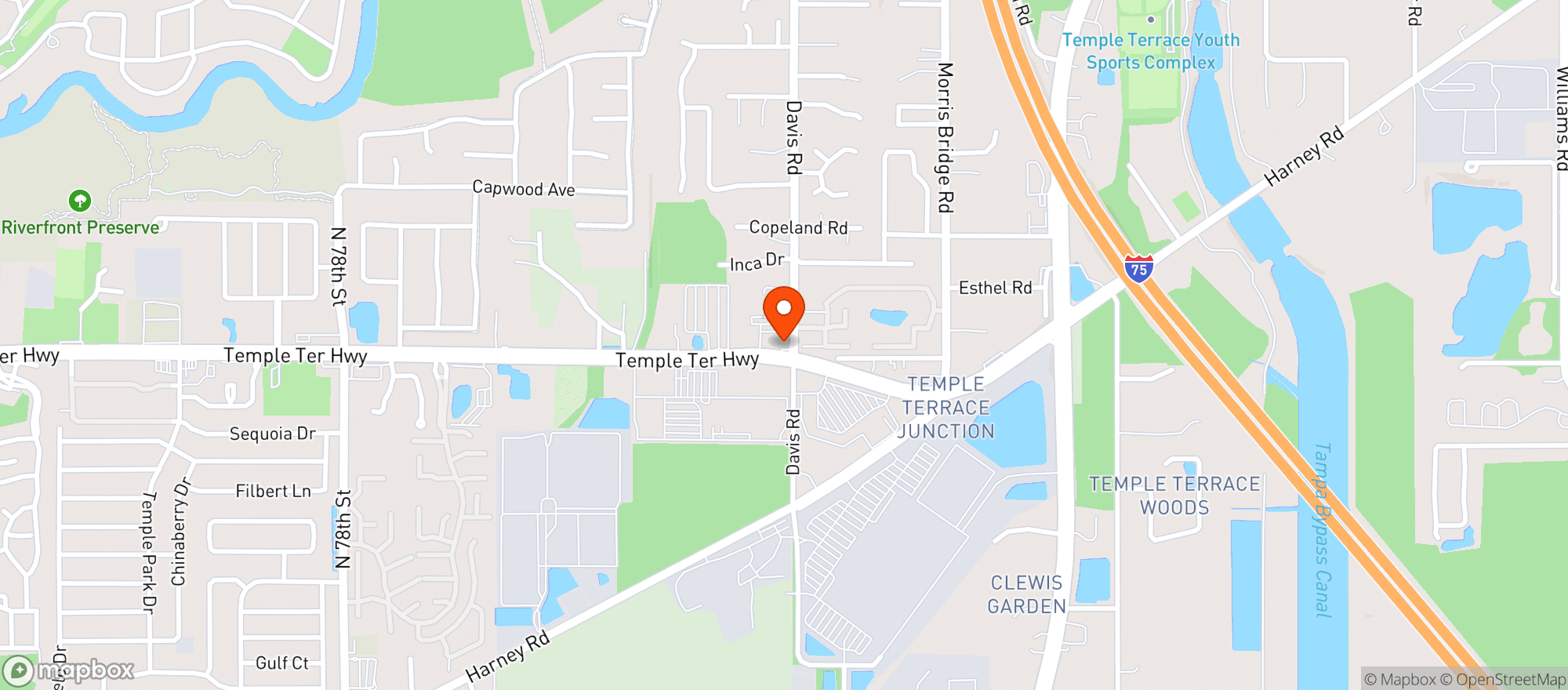 Map showing 7 DAYS FOOD MART