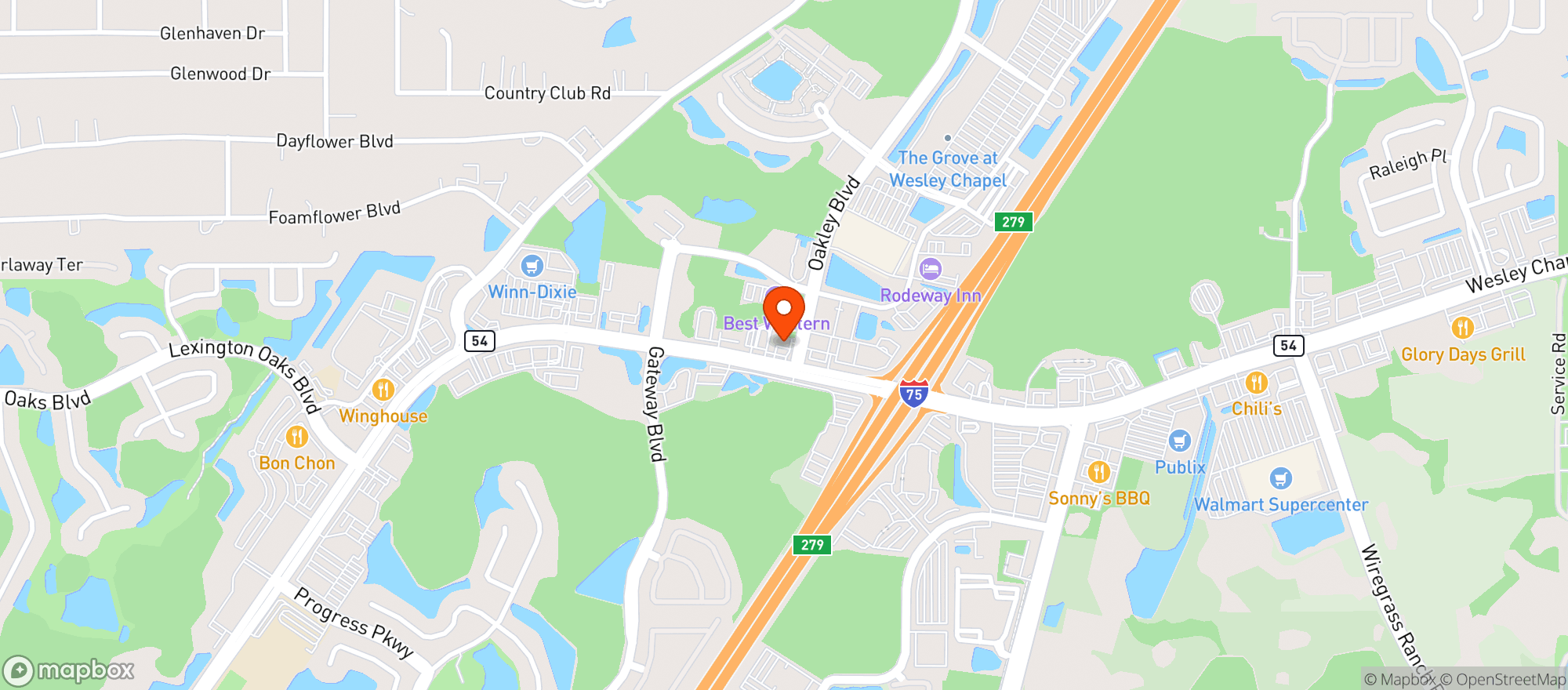 Map showing Circle K #2707475