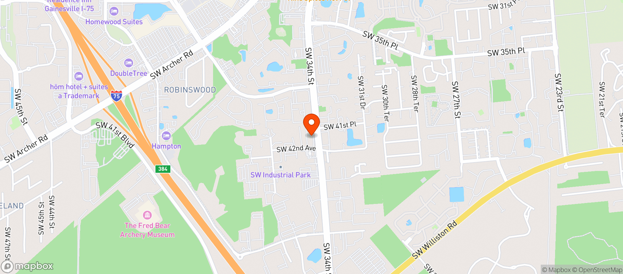 Map showing Smoke Island Smoke Shop