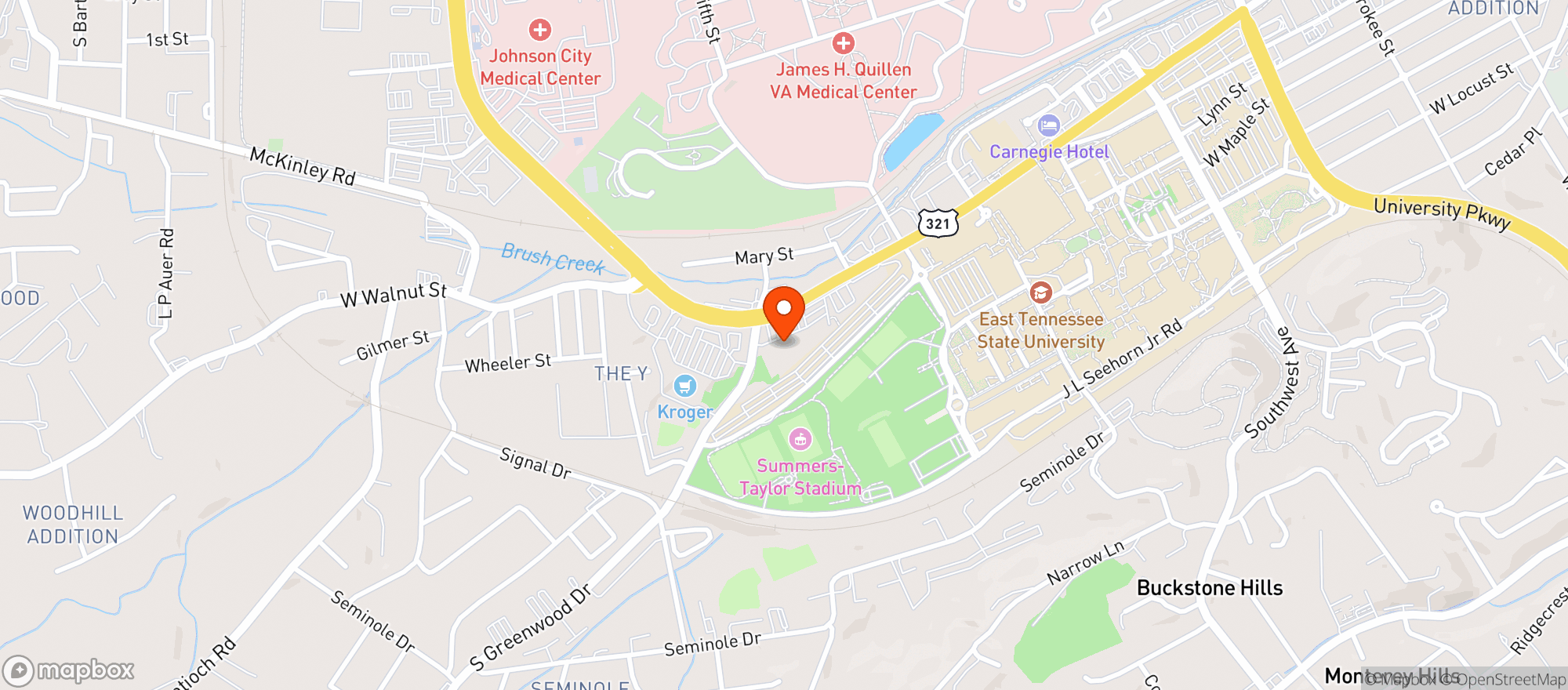 Map showing One Stop Discount Wine