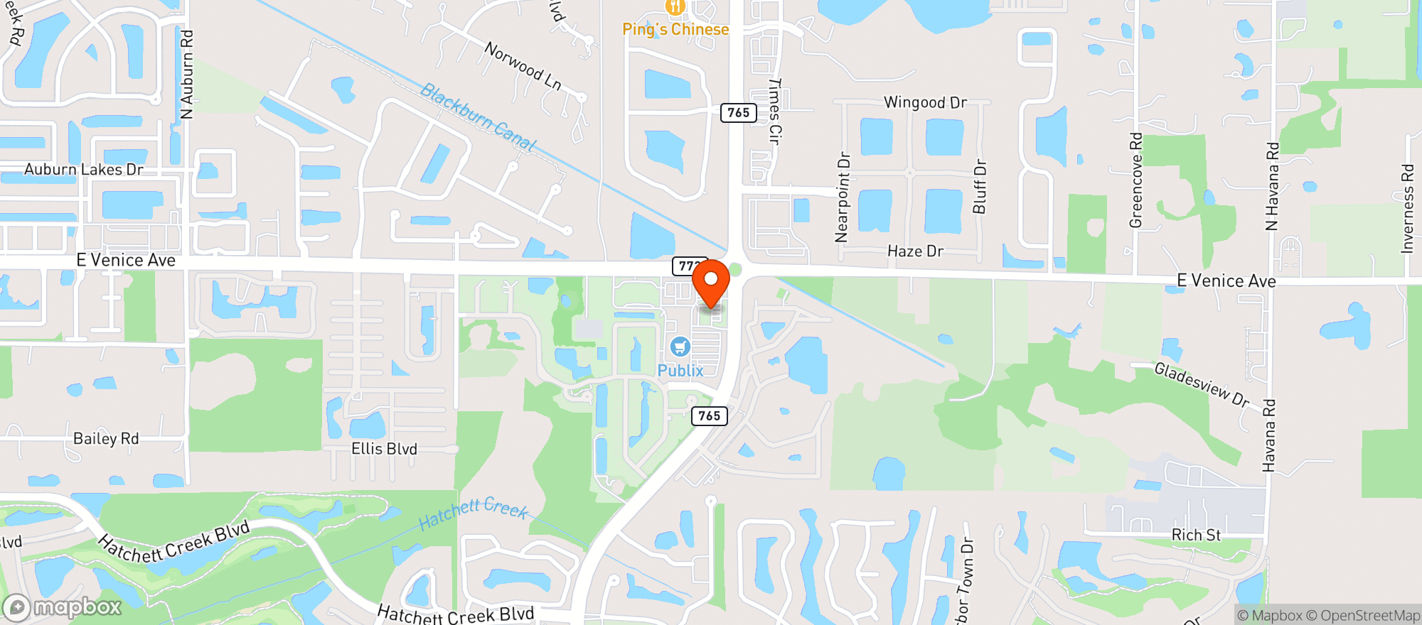 Map showing Circle K 2707323