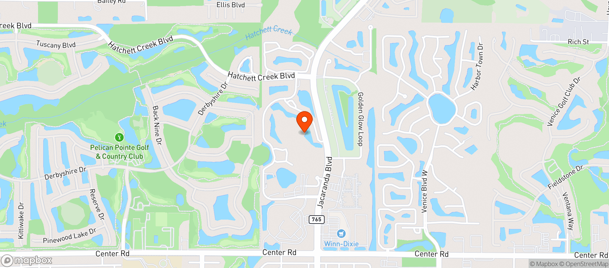 Map showing Sprouts Farmers Market