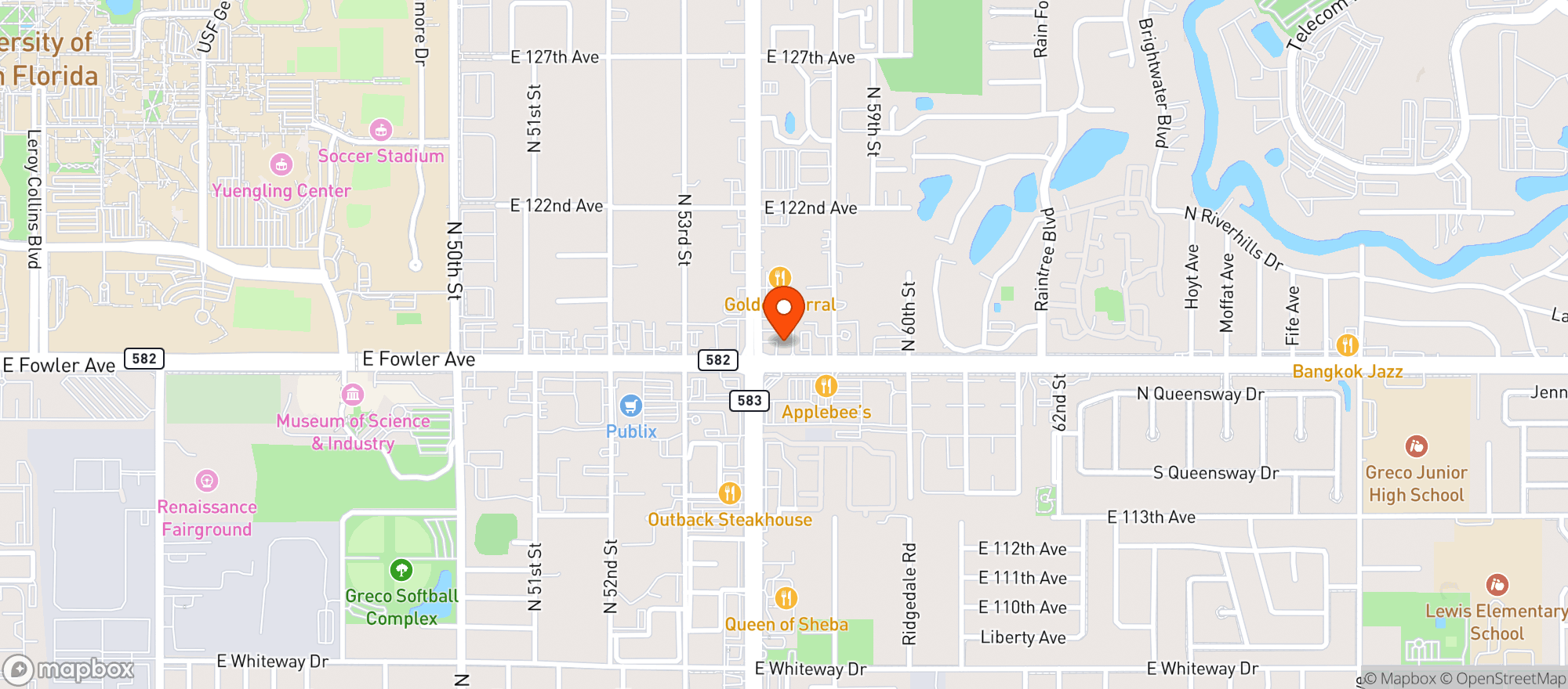 Map showing Circle K 2709791