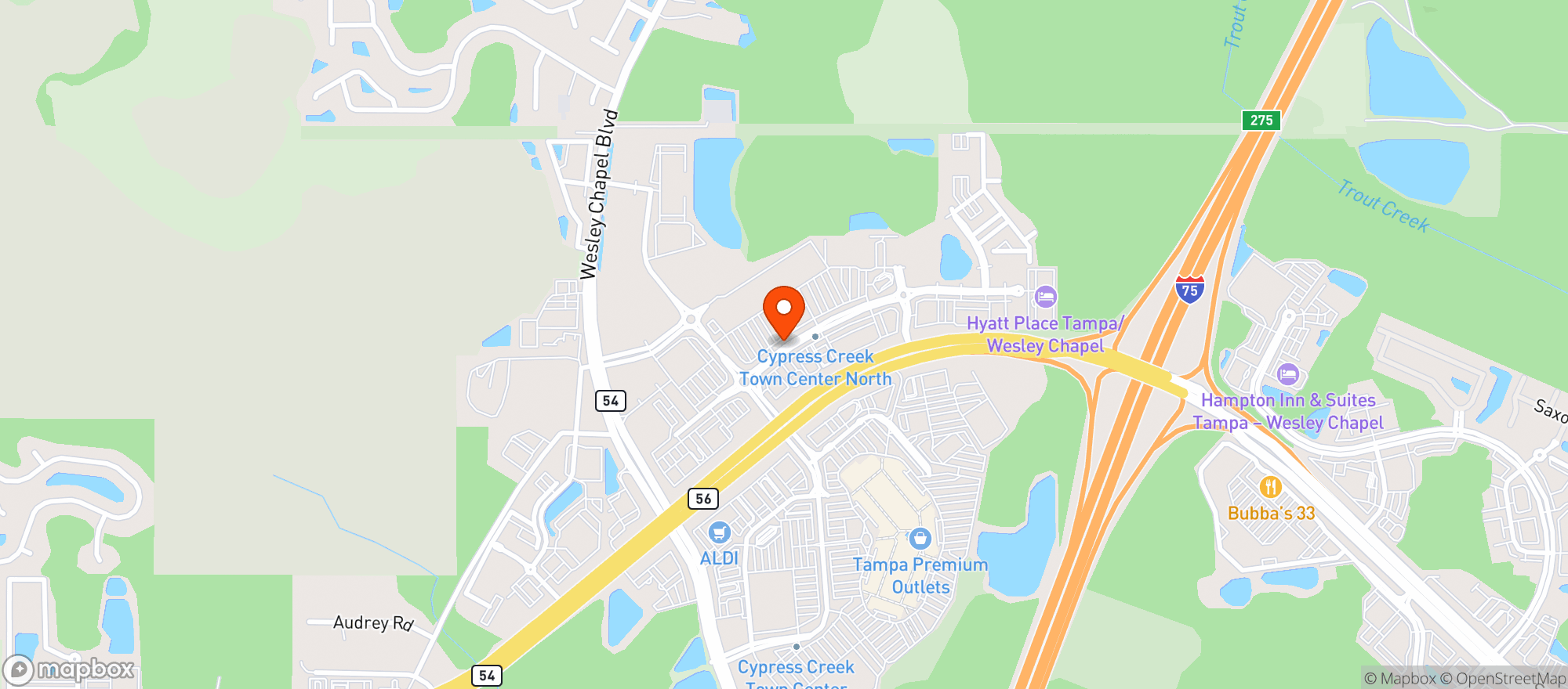 Map showing Total Wine & More