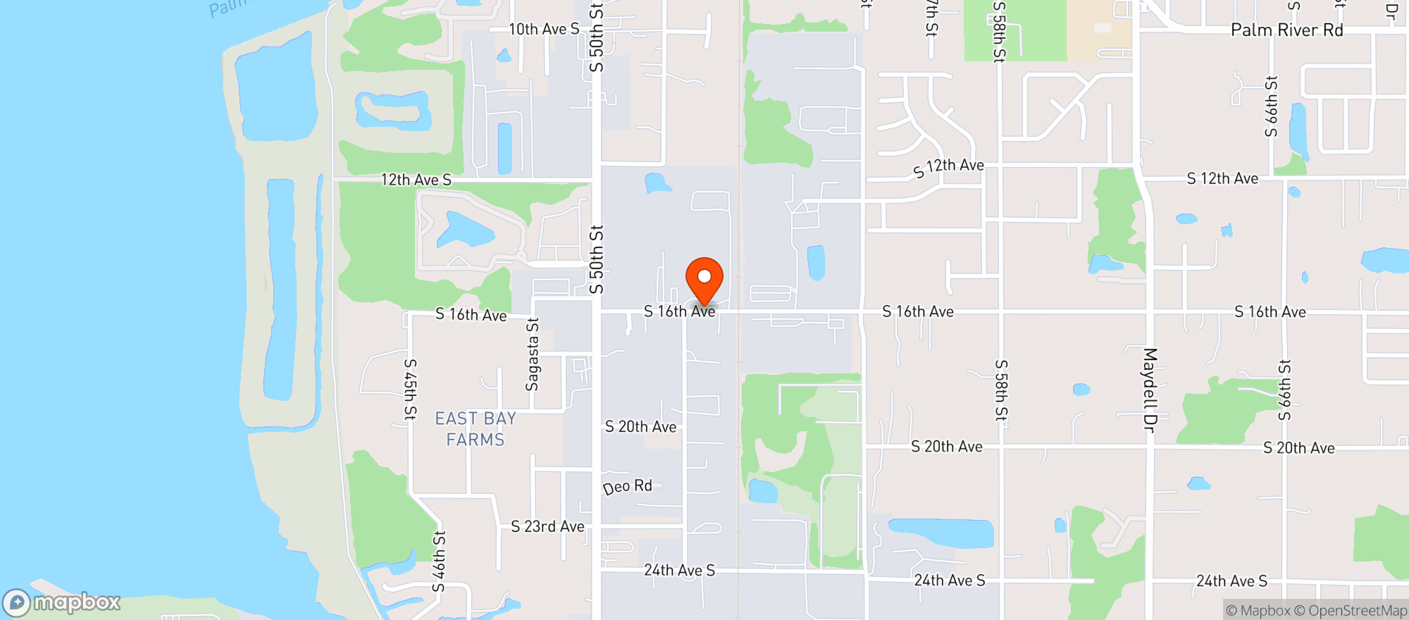 Map showing Jj Taylor Special Event