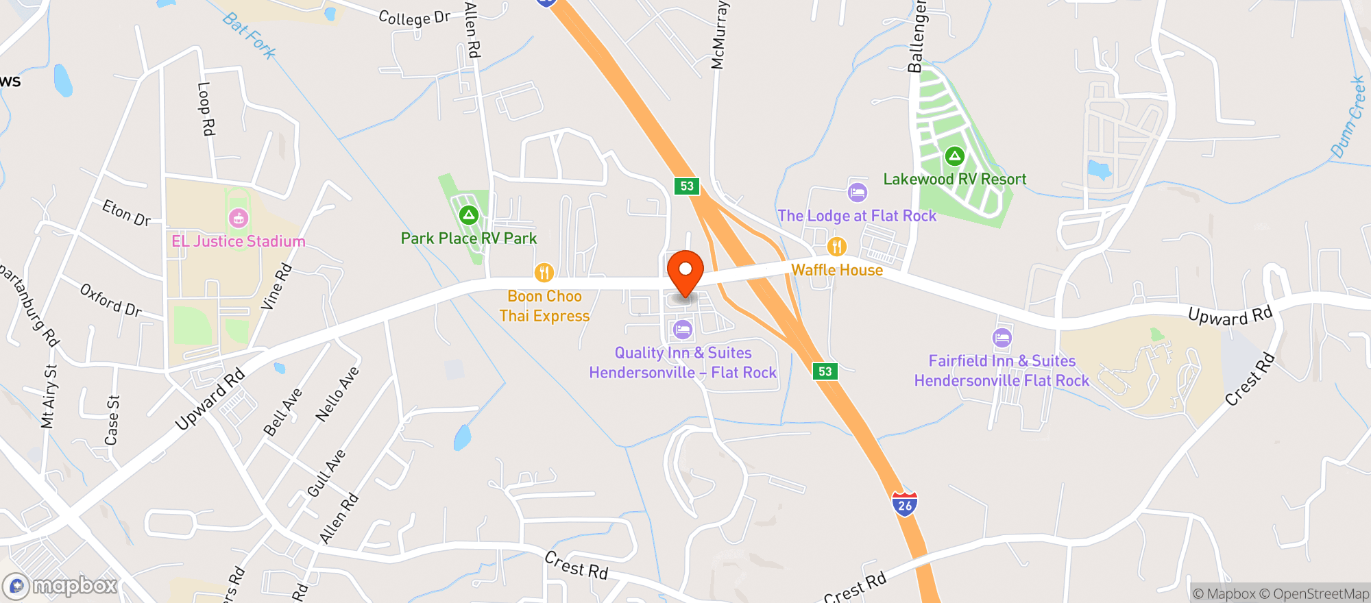 Map showing Energy Mart 8*