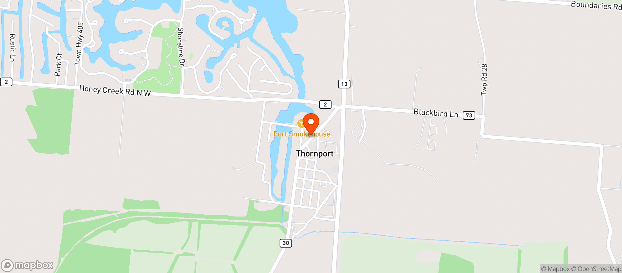 Map showing Tc Market
