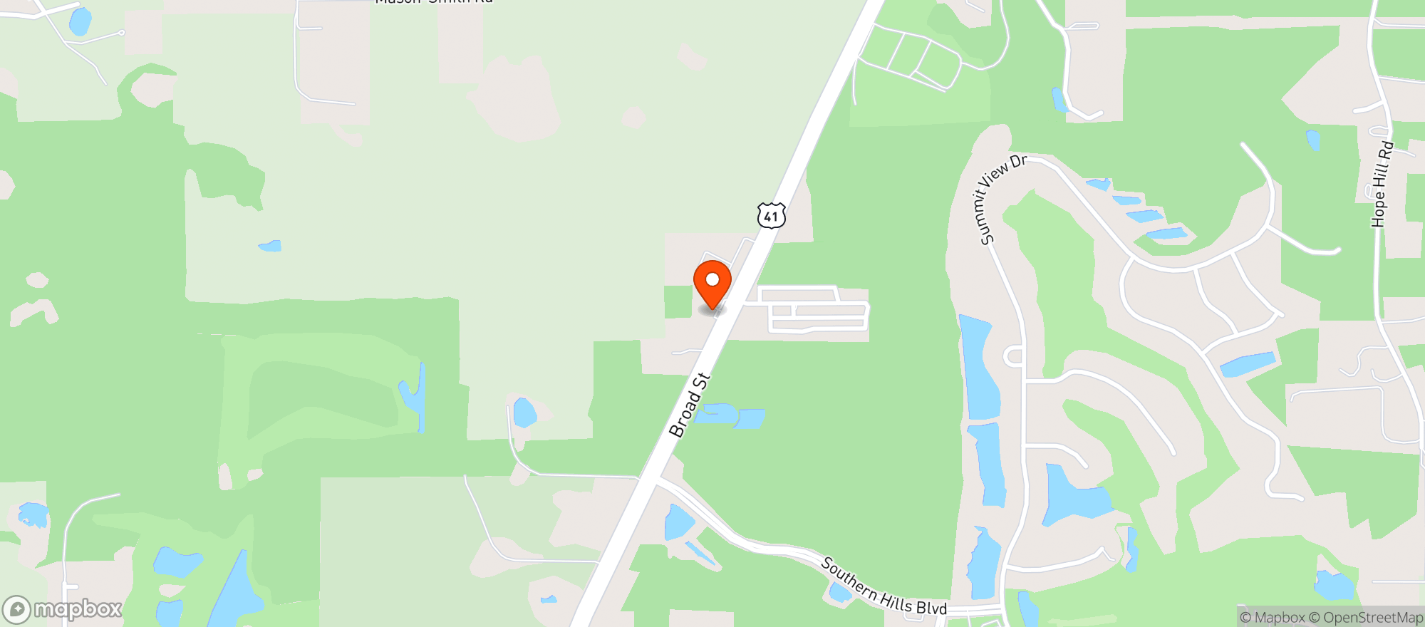 Map showing Sail Inn